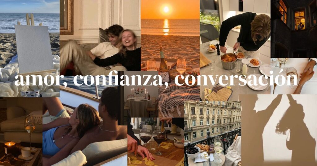ambiente de pareja para tomar vino