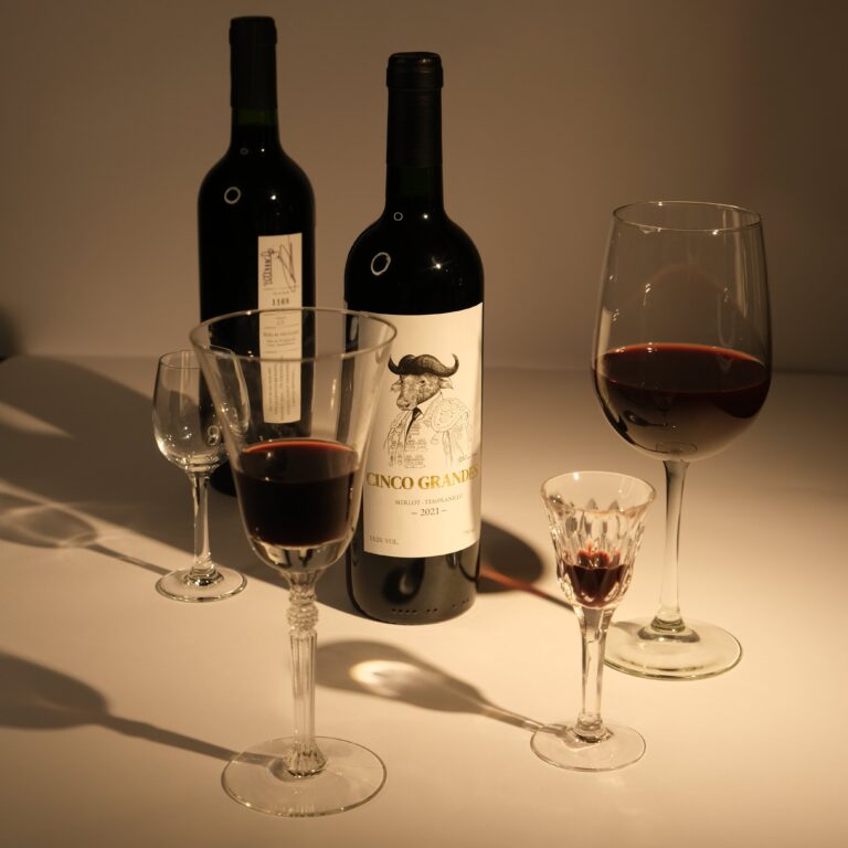 Copas con etiqueta frontal y trasera de bufalo