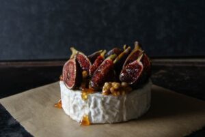 Queso brie con higos