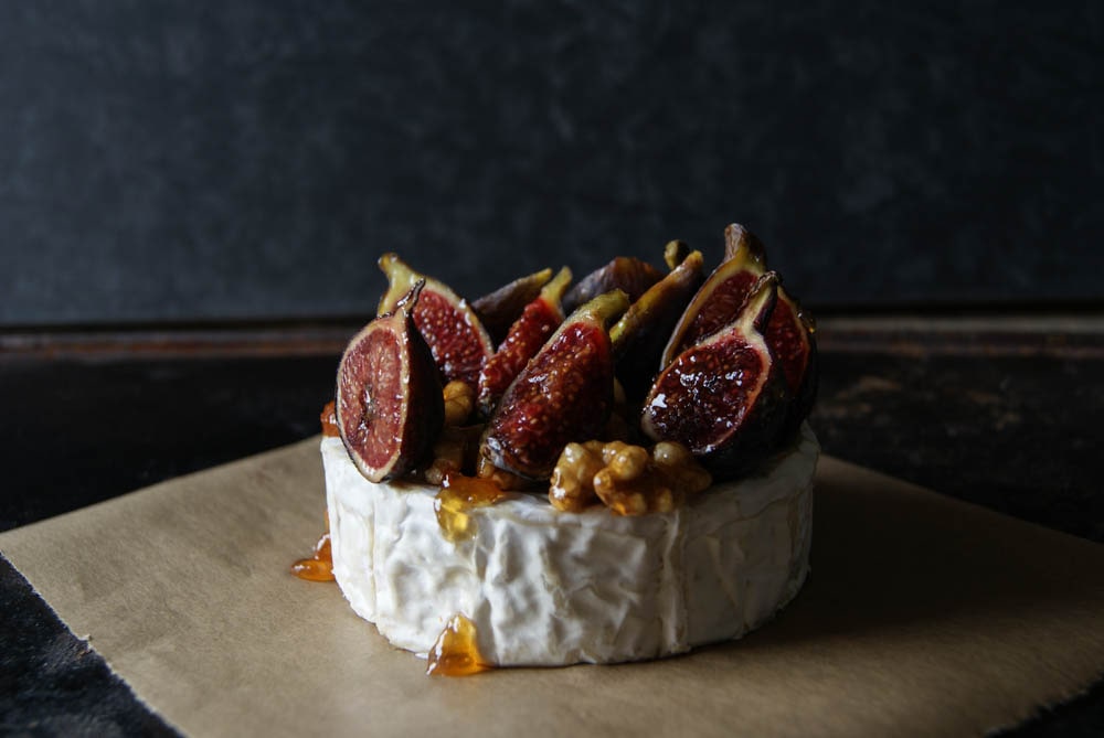 Queso brie con higos